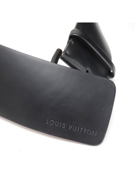 Louis Vuitton Belt 80 32 Leather Black main image 7